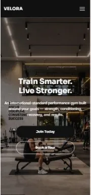 VELORA Fitness Mobile